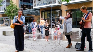 Drifting Dragons at Dalston Square, Grimeborn Festival