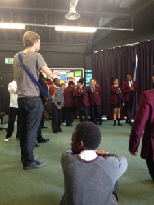 Students workshop at St Marks Academy